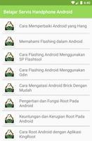 Belajar Servis Handphone Android capture d'écran 2