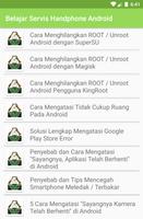 Belajar Servis Handphone Android capture d'écran 3