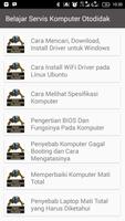 Belajar Servis Komputer ảnh chụp màn hình 1