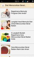 Diet Menurunkan Berat Badan Poster