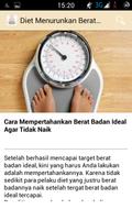 Diet Menurunkan Berat Badan ภาพหน้าจอ 3