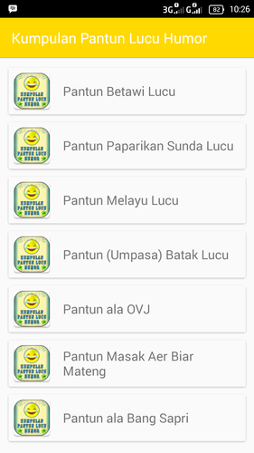 Unduh Gratis Gambar Kumpulan Pantun Lucu Humor Apk 1 1 Download For Android Download Terbaru oleh Cikimm