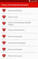 Pantun Cinta Remaja Romantis Plakat