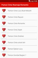 Pantun Cinta Remaja Romantis ảnh chụp màn hình 1