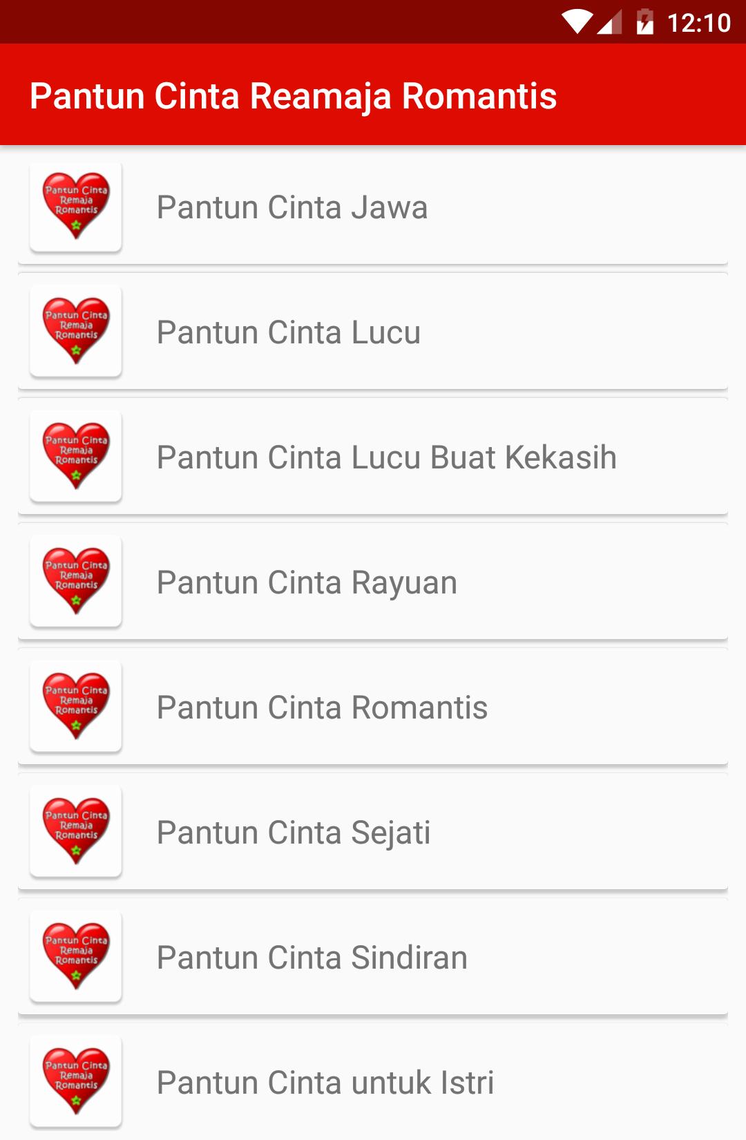 Pantun Cinta Remaja Romantis For Android Apk Download