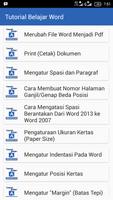 Tutorial Belajar Word screenshot 2