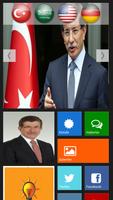 Ahmet Davutoğlu Plakat