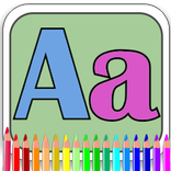 Mewarnai Huruf A - P