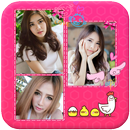 กรอบรูปดอกไม้ กรอบรูปหลายช่อง APK