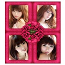 กรอบรูปหัวใจหลายช่อง มาใหม่ APK