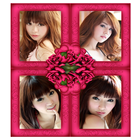 กรอบรูปหัวใจหลายช่อง มาใหม่ icon