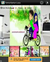 Tema Kartun Lucu ảnh chụp màn hình 2