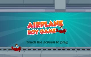 Airplane Boy game For Kids Affiche