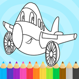 Airplane Coloring Book Kids