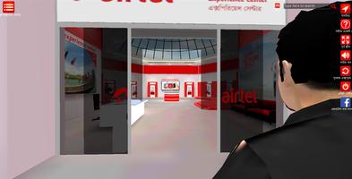 Online Airtel Experience centr постер