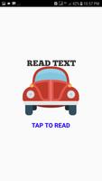 Read new text message poster