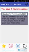 Read new text message screenshot 1
