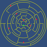 Circle maze ícone