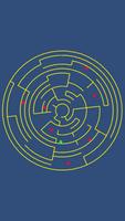 Circle maze Poster