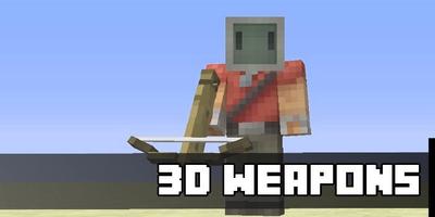 3D Weapons Pack for MCPE capture d'écran 2