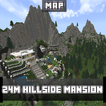 ”24M Hillside Mansion Map for MCPE