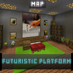 Futuristic Platform Map for MCPE