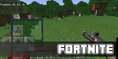 MOD Fortnite for MCPE پوسٹر