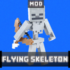 Mod Skeleton Flying Machine for MCPE icône