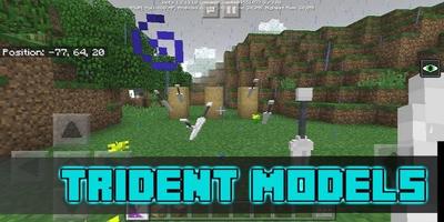More Trident Models Pack for MCPE capture d'écran 1
