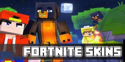 Skins Pack - Fortinite for MCPE Affiche