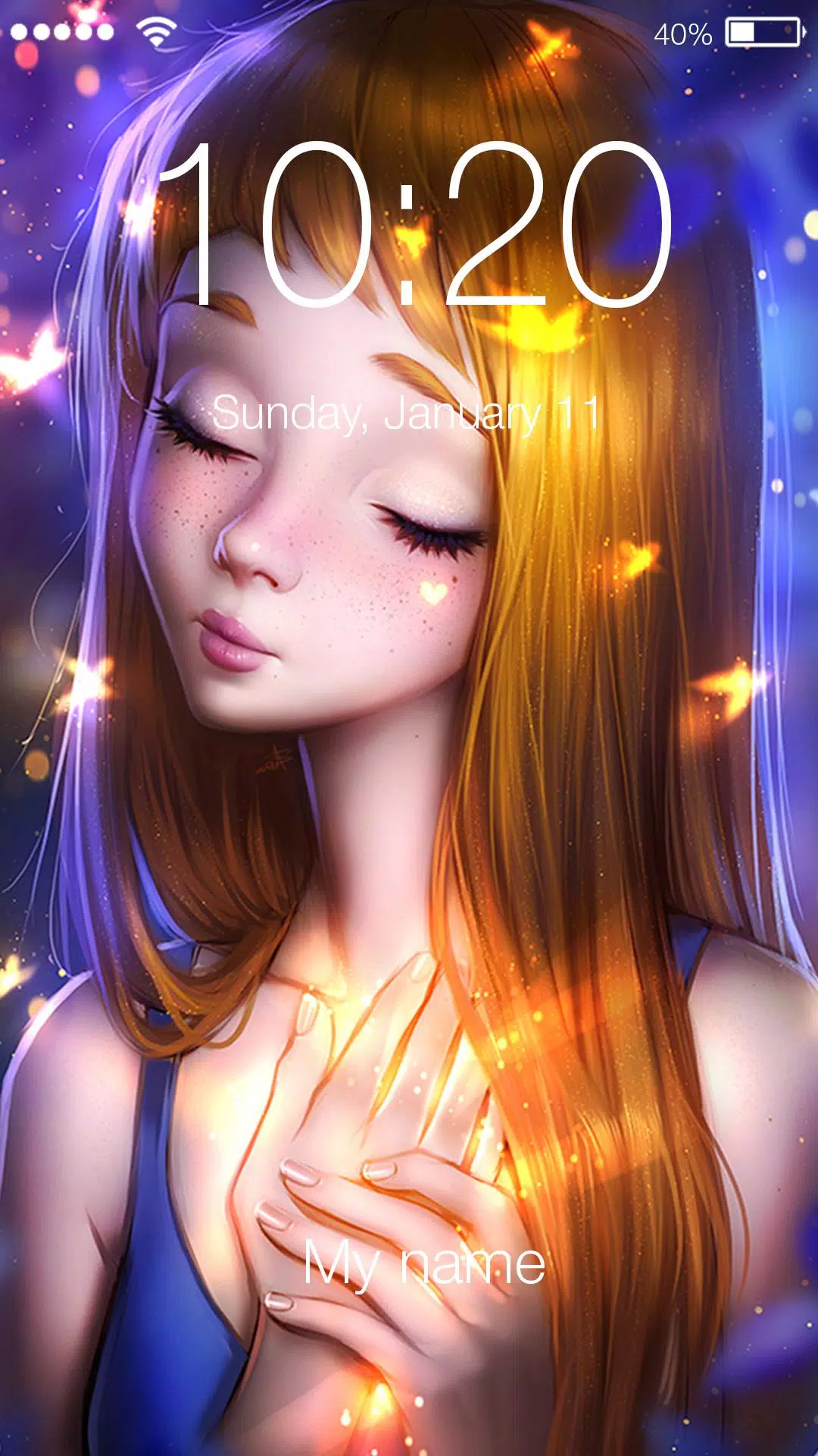 Cute Girl Anime Wallpaper HD Free Lock Screen Pin APK pour Android  Télécharger