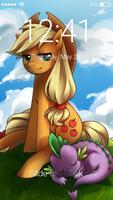 Apple Jack Pony Lock Screen Affiche