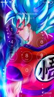 Goku Lock Screen HD Pin Password Phone Lock capture d'écran 1