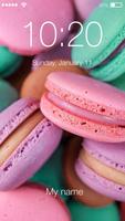 Macaron HD Wallpapers Lock Screen Security Affiche
