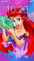 Mermaid Ari Beautiful Sea Princess App Lock Affiche