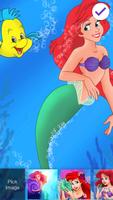 Mermaid Ari Beautiful Sea Princess App Lock capture d'écran 2