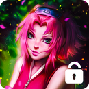 Sakura Haruno Anime Lock Screen Password Security APK