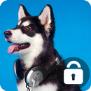 Siberian Husky Puppies Lock Screen Security APK