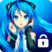 Hatsune Miku Lock Screen Anime  Passcode Pin