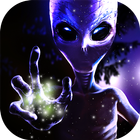 外星人在照片 - 恐怖 照片贴纸 图标