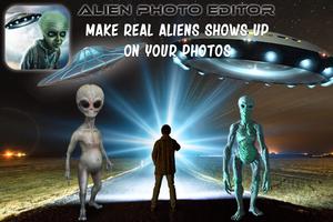 Alien Photo Editor-UFO Camera Affiche