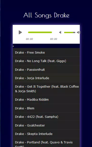 All Songs Drake Mp3 APK voor Android Download