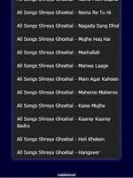 All Songs Shreya Ghoshal  Mp3 screenshot 1