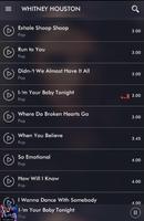 All Songs WHITNEY HOUSTON Screenshot 2