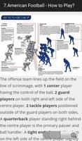 برنامه‌نما Learn American Football عکس از صفحه