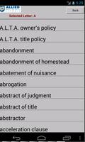 CA Real Estate Dictionary screenshot 1