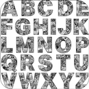 Alphabet Doodle Art Drawing-APK