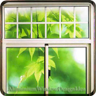 Alumunium janelas de design ícone