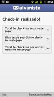 Alvanista Check-in syot layar 3