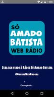 Amado Batista Web Rádio الملصق